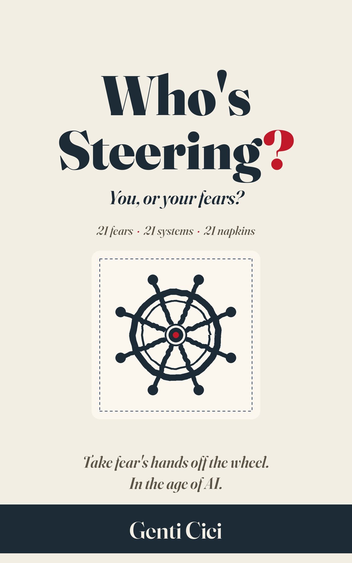 Who's Steering? by Genti Cici, book cover